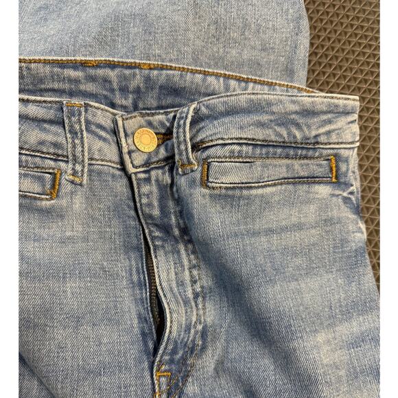 h&m jupe high waist culotte denim jeans womens size 4 - Picture 8 of 9
